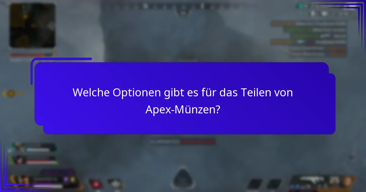 Wie initiiert man eine Übertragung von Apex-Münzen?
